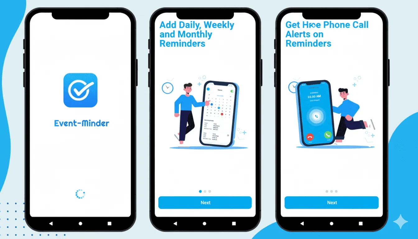 EventMinder: An App For Scheduling Alarms Using AI Voice Assistant
